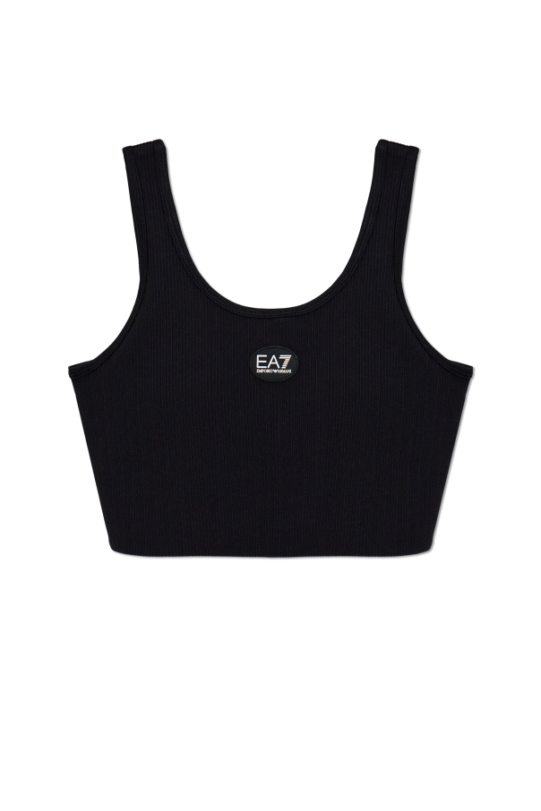 EA7 Emporio Armani Short top with logo