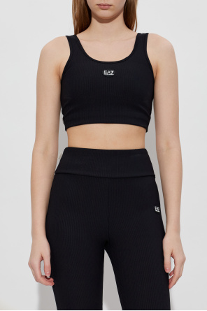 EA7 Emporio Armani Short top with logo