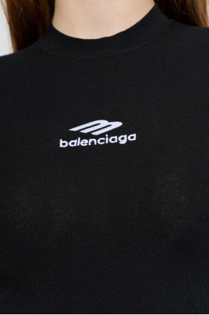 Balenciaga Top de manga larga