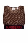 Burberry BROWN Monogram jersey top
