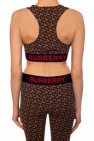 Burberry BROWN Monogram jersey top