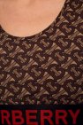 Burberry BROWN Monogram jersey top