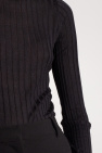 Burberry Silk turtleneck sweater with logo