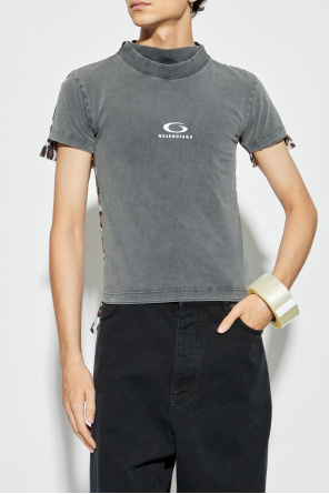 Balenciaga T-shirt made of combined materials