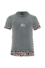 Balenciaga GREY T-shirt made of combined materials