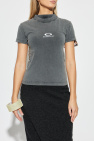 Balenciaga GREY T-shirt made of combined materials