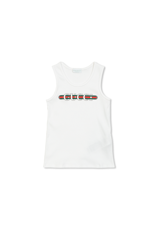 Cotton top with logo, zdjęcie 1 Cotton top with logo od Gucci Kids