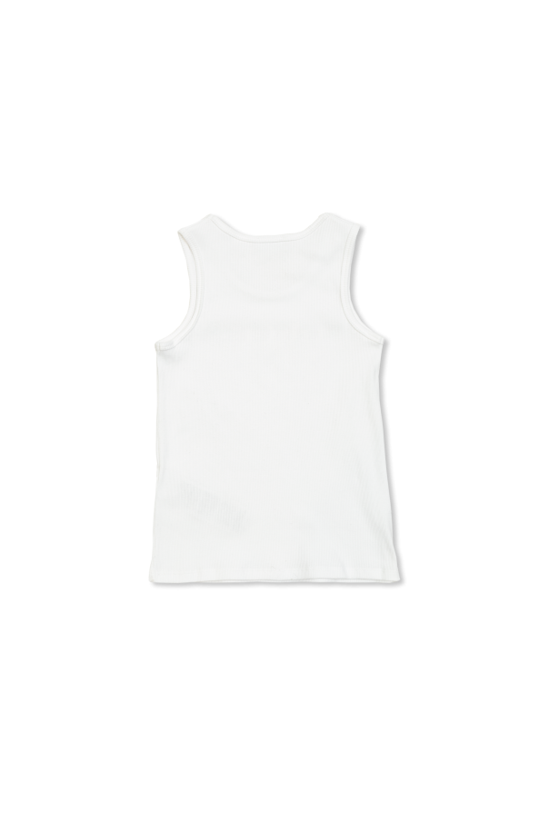 Gucci Kids Top de algodón con logo