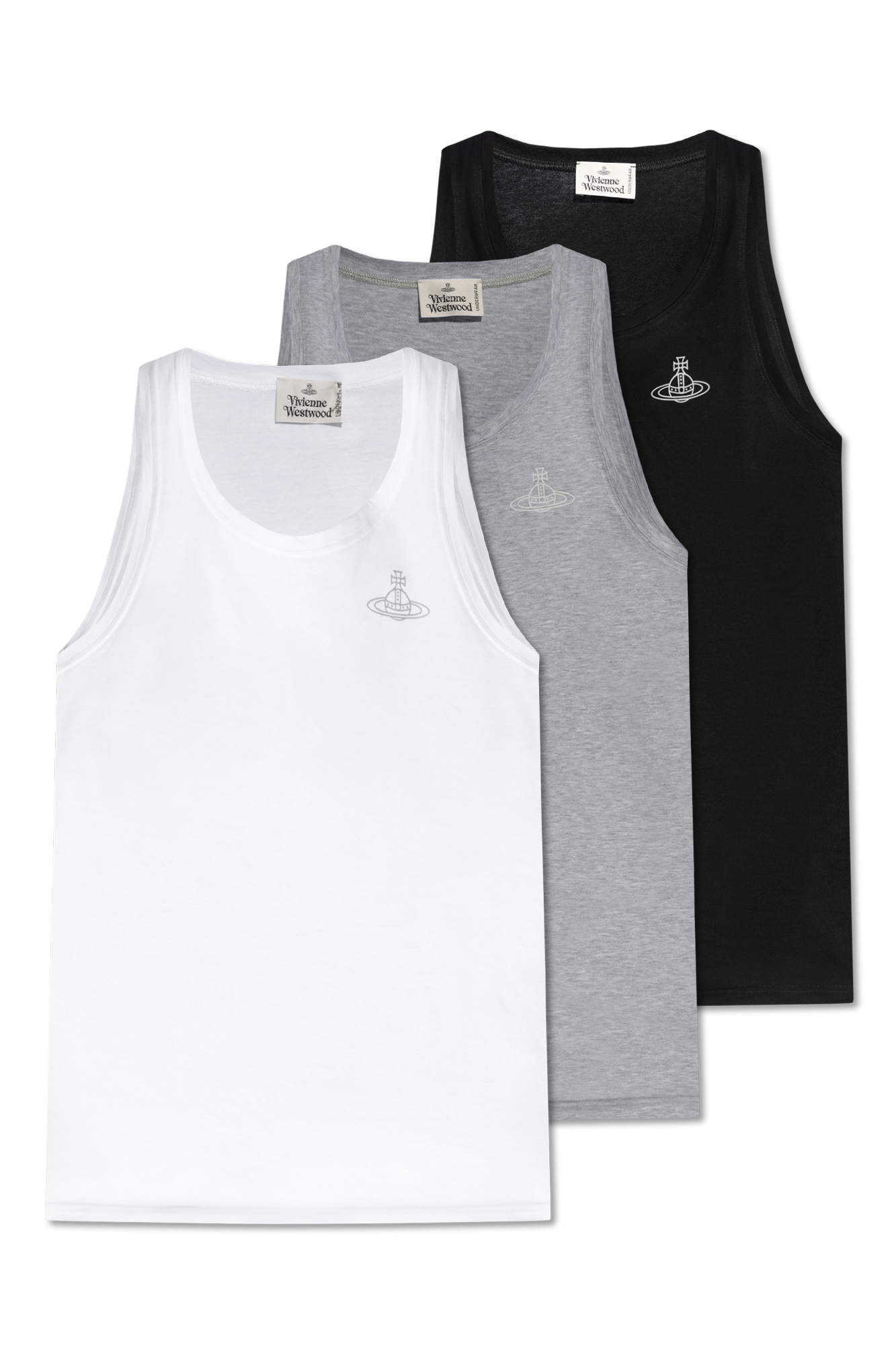 Vivienne Westwood Three-pack of sleeveless t-shirts