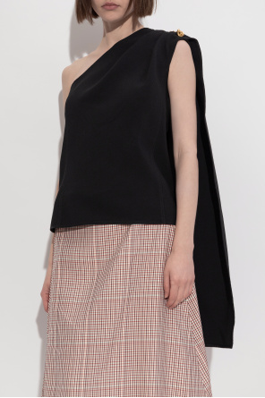 Bottega Veneta Top mit offenem Schulterbereich