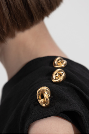 Bottega Veneta Top mit offenem Schulterbereich