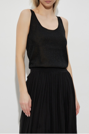 Saint Laurent Top with lurex thread