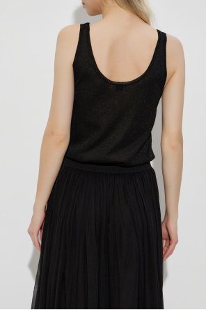Saint Laurent Top with lurex thread