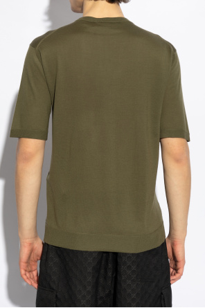 Gucci T-shirt z kieszenią