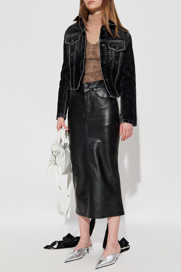 Balenciaga Top z nadrukiem