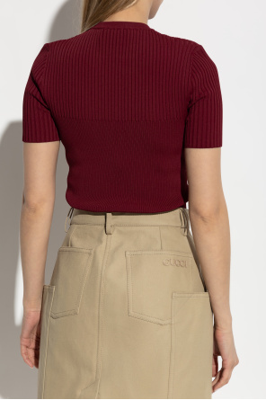 Gucci Ribbed top