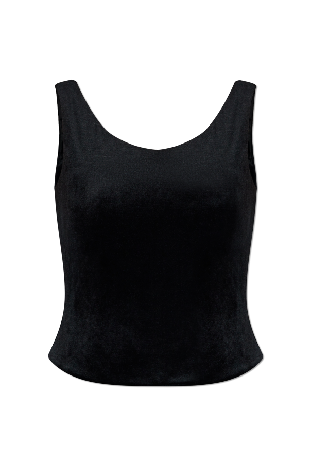 Velvet camisole top od Balenciaga