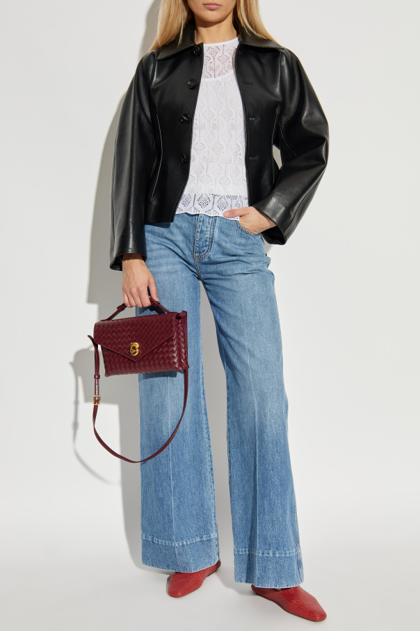 Bottega Veneta Spitzen-Top