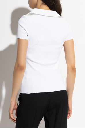 Balenciaga Polo con logo bordado