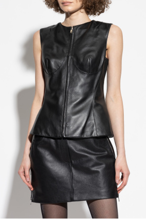 Alexander McQueen Lederweste