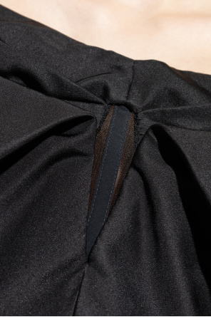 Alexander McQueen Corsé con hombros descubiertos