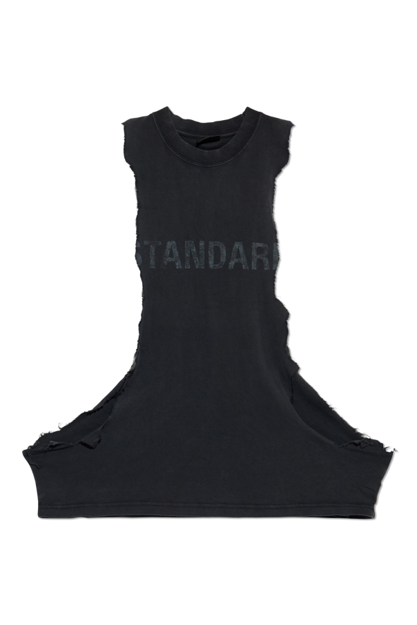 Top with a destroyed effect od Balenciaga