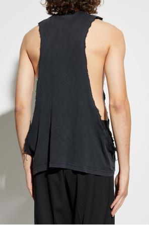 Balenciaga Top z efektem zniszczenia