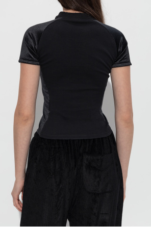 Balenciaga Top con logo bordado