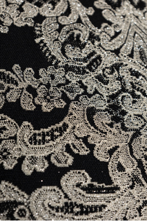 Alexander McQueen Top with lurex thread