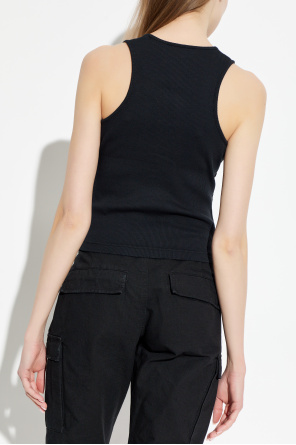 Balenciaga Ribbed sleeveless top