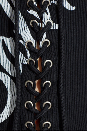 Balenciaga Ribbed sleeveless top