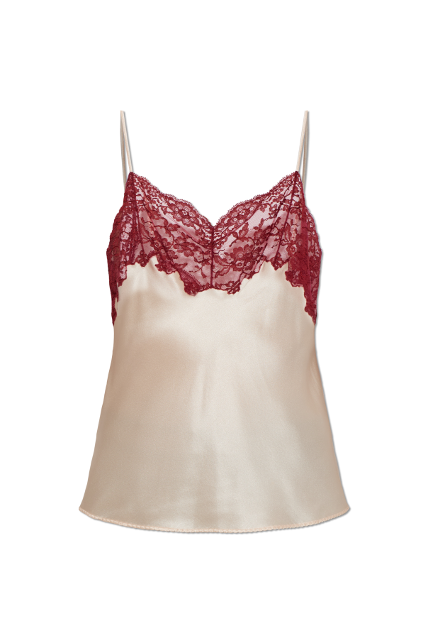 Silk top od Saint Laurent