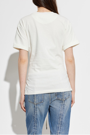 Alexander McQueen T-shirt with decorative tie