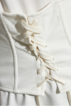 Alexander McQueen T-shirt with decorative tie