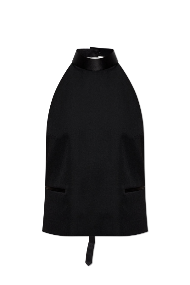 Wool top od Alexander McQueen