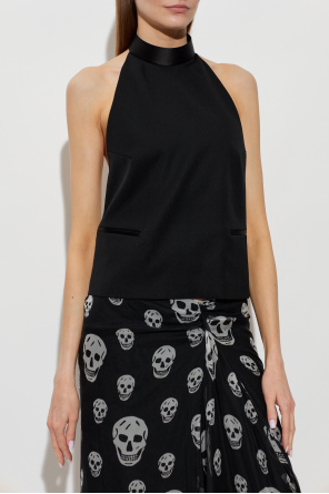 Alexander McQueen Wool top
