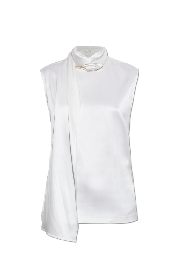 Silk sleeveless top od Bottega Veneta
