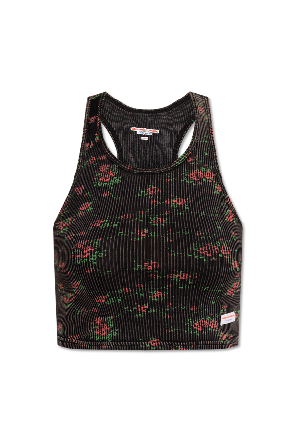 Alexander Wang Dessous-Top mit Blumenmuster