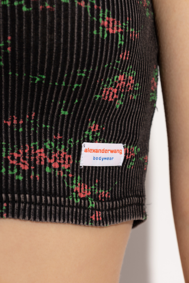 Alexander Wang Dessous-Top mit Blumenmuster