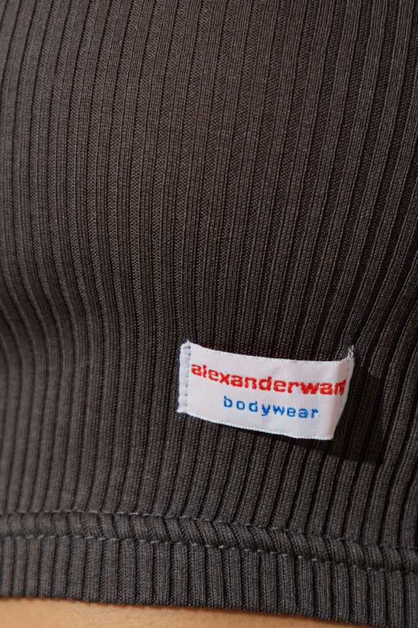 Alexander Wang Kurzes, ärmelloses Bustier-Top