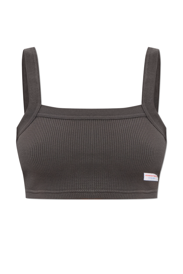 Short lingerie crop top with straps od Alexander Wang