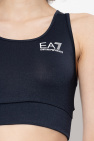 EA7 Emporio Armani NAVY BLUE Sports top with logo