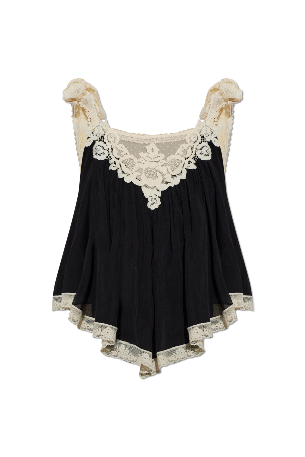 Top with lace inserts od Zimmermann