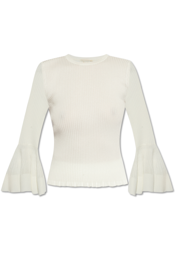 Zimmermann Ribbed top with lurex