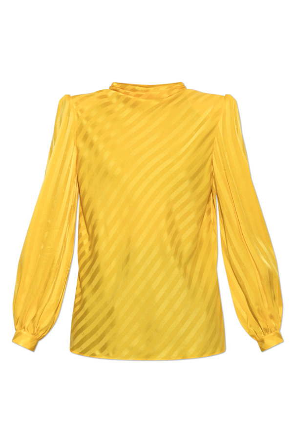 Silk top with long sleeves od Valentino Garavani