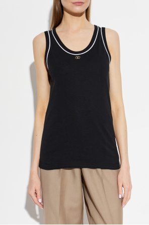 Valentino Garavani Turtleneck with an application in the shape of a logo