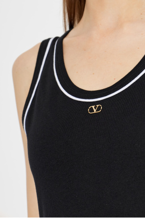Valentino Garavani Turtleneck with an application in the shape of a logo