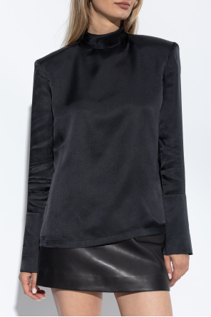 Anine Bing Top with shoulder pads