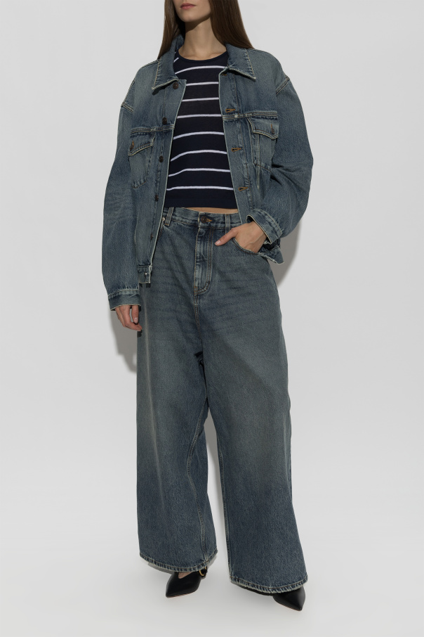 Balenciaga Top z logo