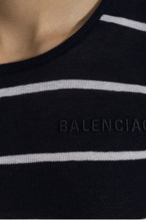 Balenciaga Top z logo